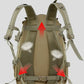 Military Backpack-Waterproof Hiking Survival Reflective Bag