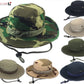 Boonie Bucket Hats Outdoor Fishing Hunting Wide Brim Mesh Camo Safari Sun Cap