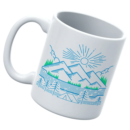 Camping Lines 11oz Mug