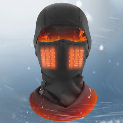 Heating Headgear For Ski Bicycle Motorcycle