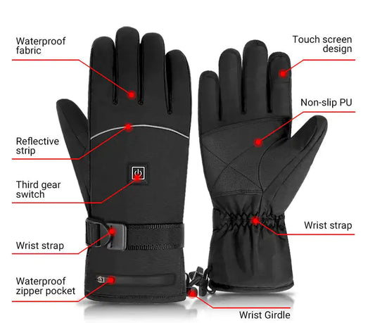 Heated Snow Gloves